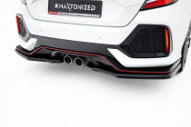 Honda Civic Sport Mk 10 2017-2019 Bakre Splitter Maxton Design